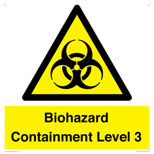 Biohazard  Containment Level 3